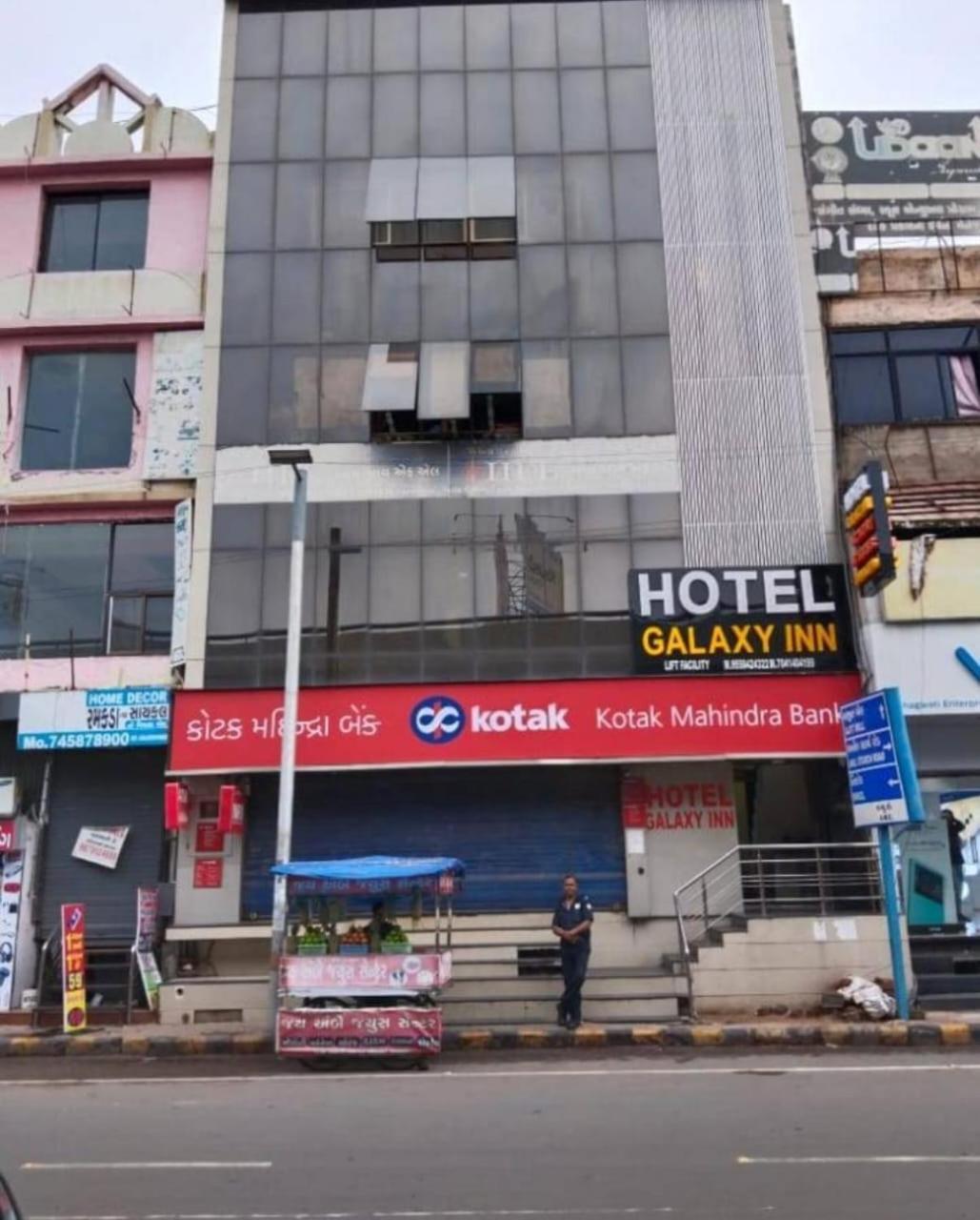 Galaxy Inn Hotel Ahmedabad Exterior foto